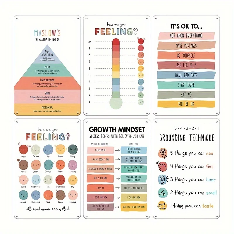 

Набор из 6 забавных металлических жестяных знаков в стиле ретро — винтажный настенный художественный декор с 8 юмористическими английскими фразами, 8 x 12 дюймов (20x30 см), прочный металл