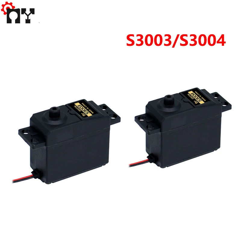 OverShoot MY Servo S3003/S3004 6.0V 4.1KG เกียร์โลหะ Servmotor รุ่นเครื่องบิน Rc รถเรือหุ่นยนต์