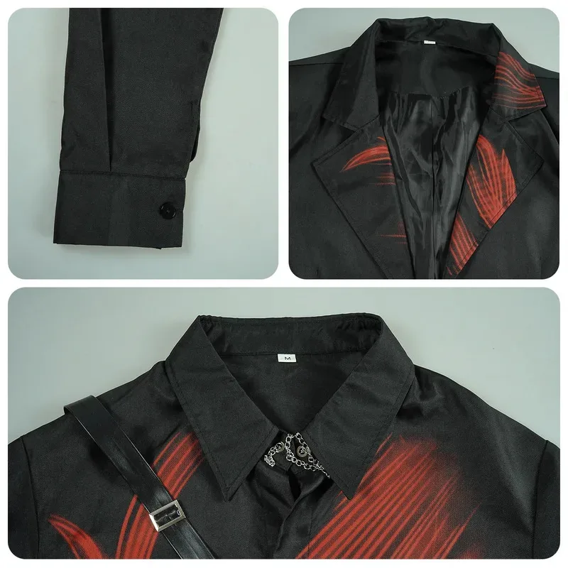 Xavier Sylus Caleb, female lead, costume game, love and deep space, Mc Cosplay costume, wig, anime exhibition, disguise costume