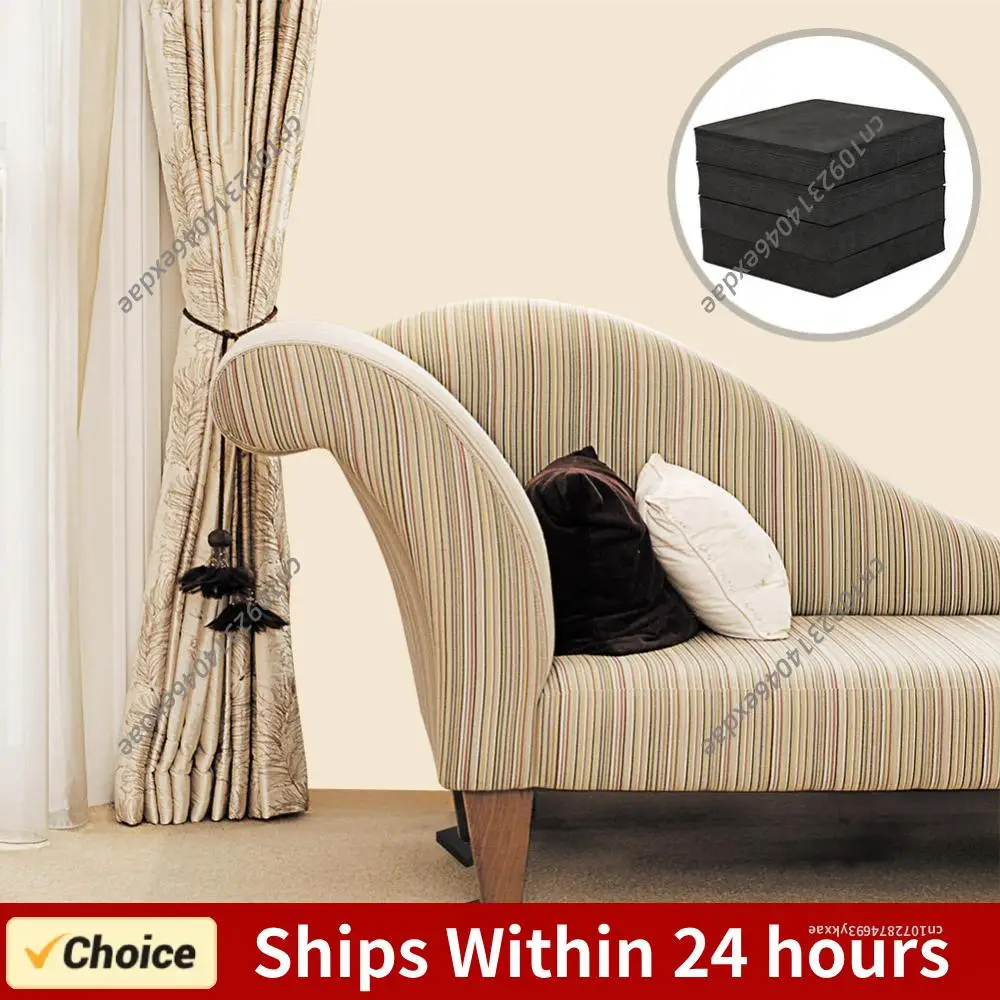 

4Pcs Square Washing Machine Anti Vibration Pad Shock Proof Pads Refrigerator Mute Mat Non Slip Floor Furniture Protectors