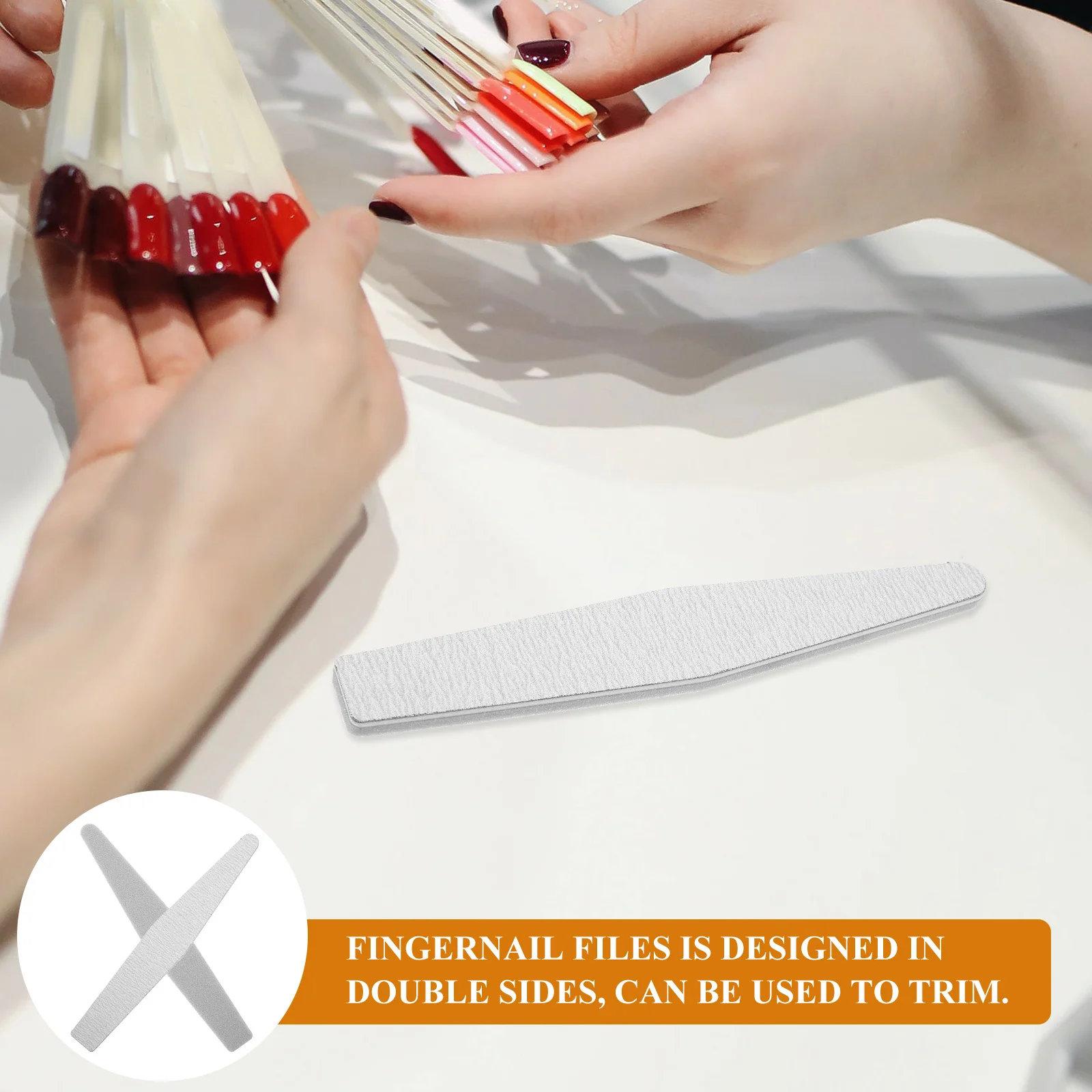 

10 шт., набор пилочек для акрилового геля, натуральные пилочки для натуральных ногтей, маникюрные инструменты, набор пилочек для ногтей, металлический набор
