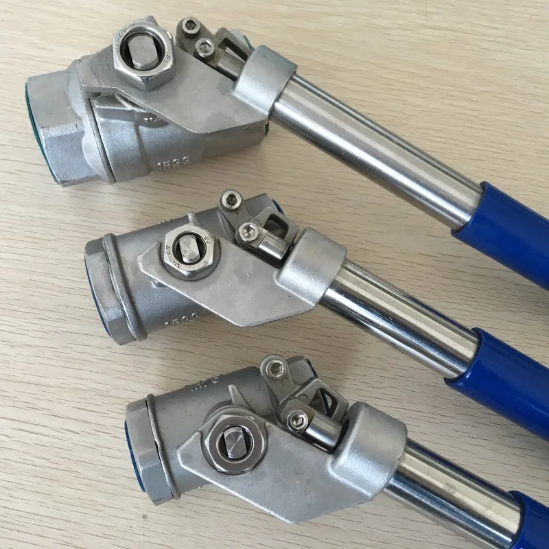 Apollo Stainless Steel 1/2 Reduced Hole 2000WOG Threaded End Dead Man Spring Return Ball Valve