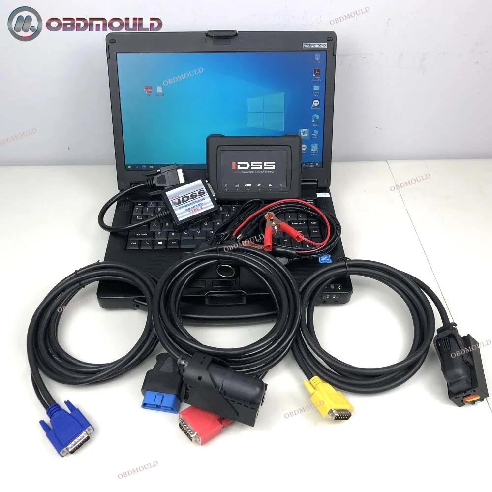 CF53 laptop+G-IDSS E-IDSS Diagnostic Tool Diesel 2025 Original Isuzu idss Engine Excavator Construction Machinery IDSS Scanner