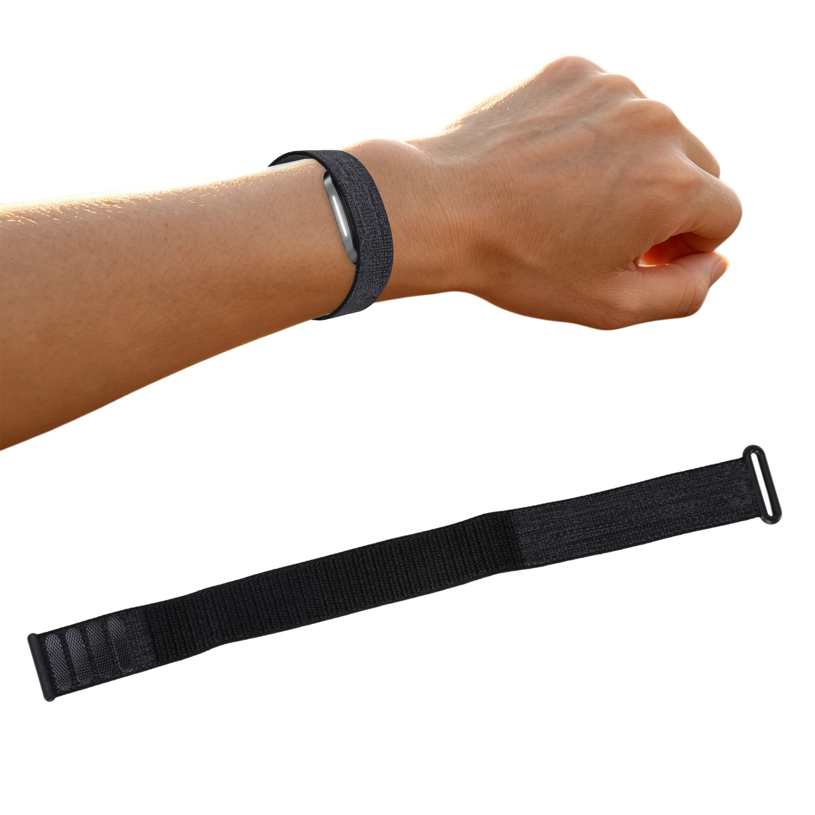 Moisture-wicking Nylon Strap for Hume Band 2.0 Adjustable Braided Woven Sport Wristband Sleep Tracking