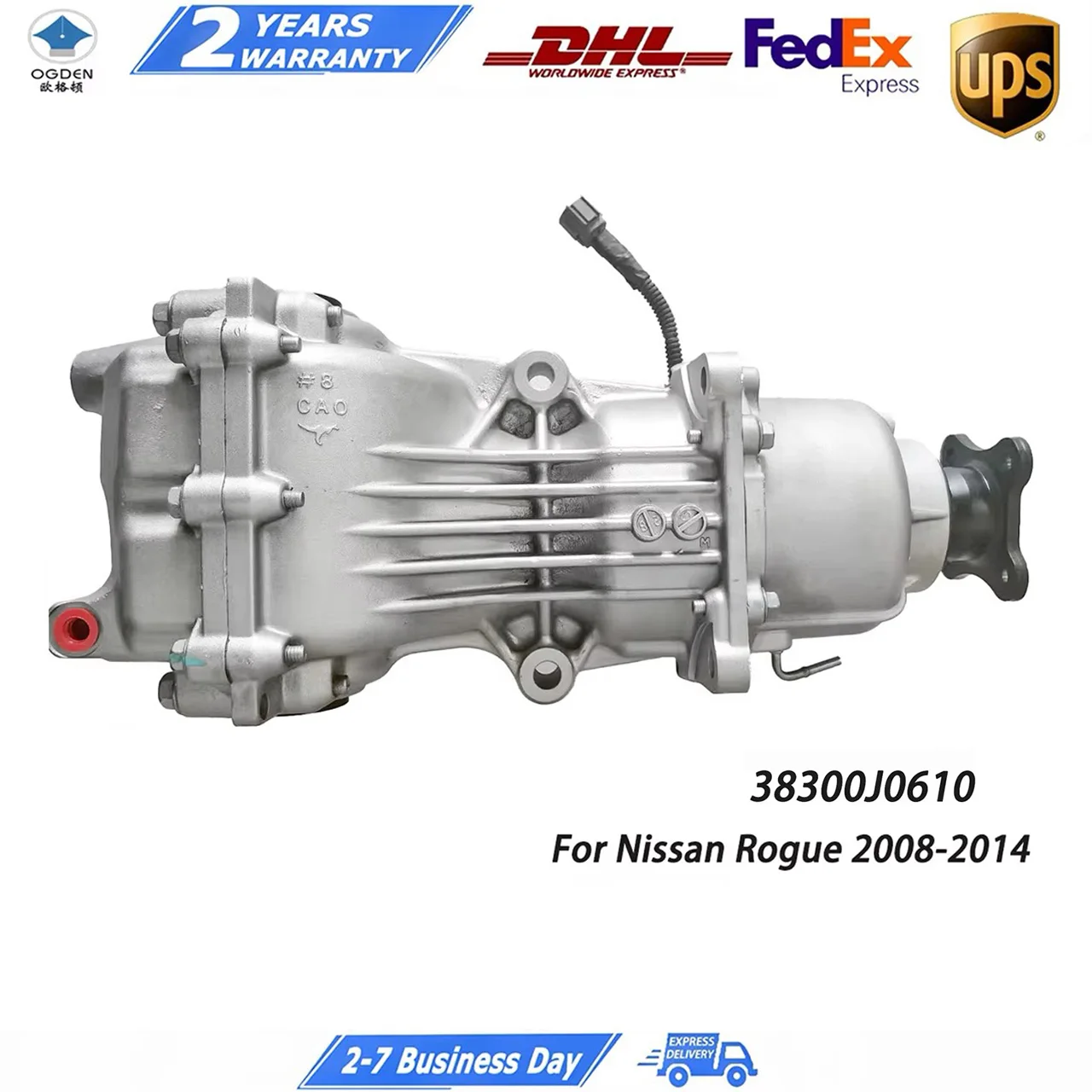 OGDEN Rear Differential Carrier Assembly AWD 5.173 Ratio Final Drive For Nissan Rogue 2008-2014 38300JD610 201734366
