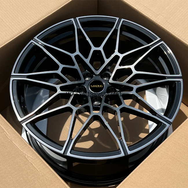 Wheelshome Maons 7105F 18/19/20/21 Inch Multi Spoke in Stock 5x112 5x120 PCD 25/30/35mm ET Forged Alloy Wheels for  M3