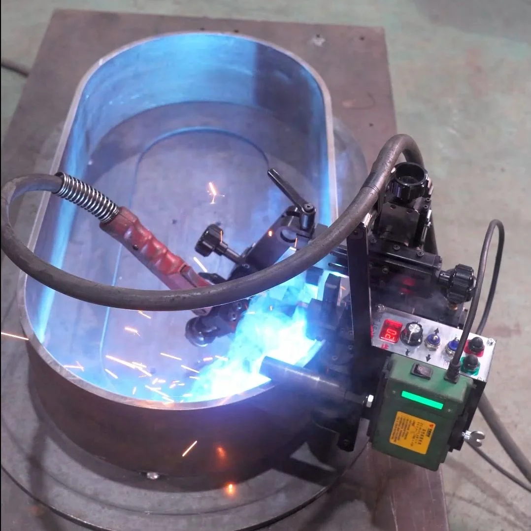 HK-5T Plus Magnetic Automatic Welding Carriage For Shipbuilding And Large Radius Fillet Welding