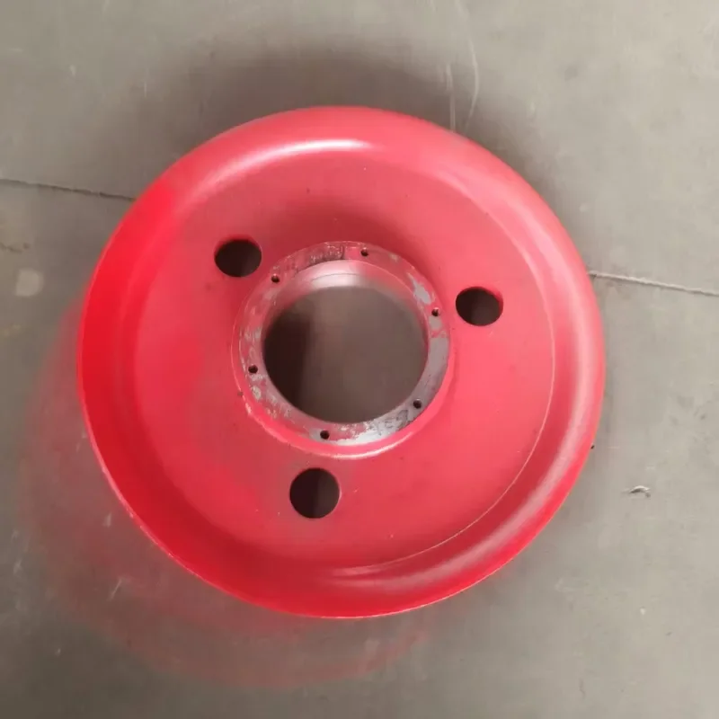 Steel Wire Rope Pulley, High Speed Mini Grooved Pulley Suitable for Rotary Drilling Rigs and Other Construction Machinery