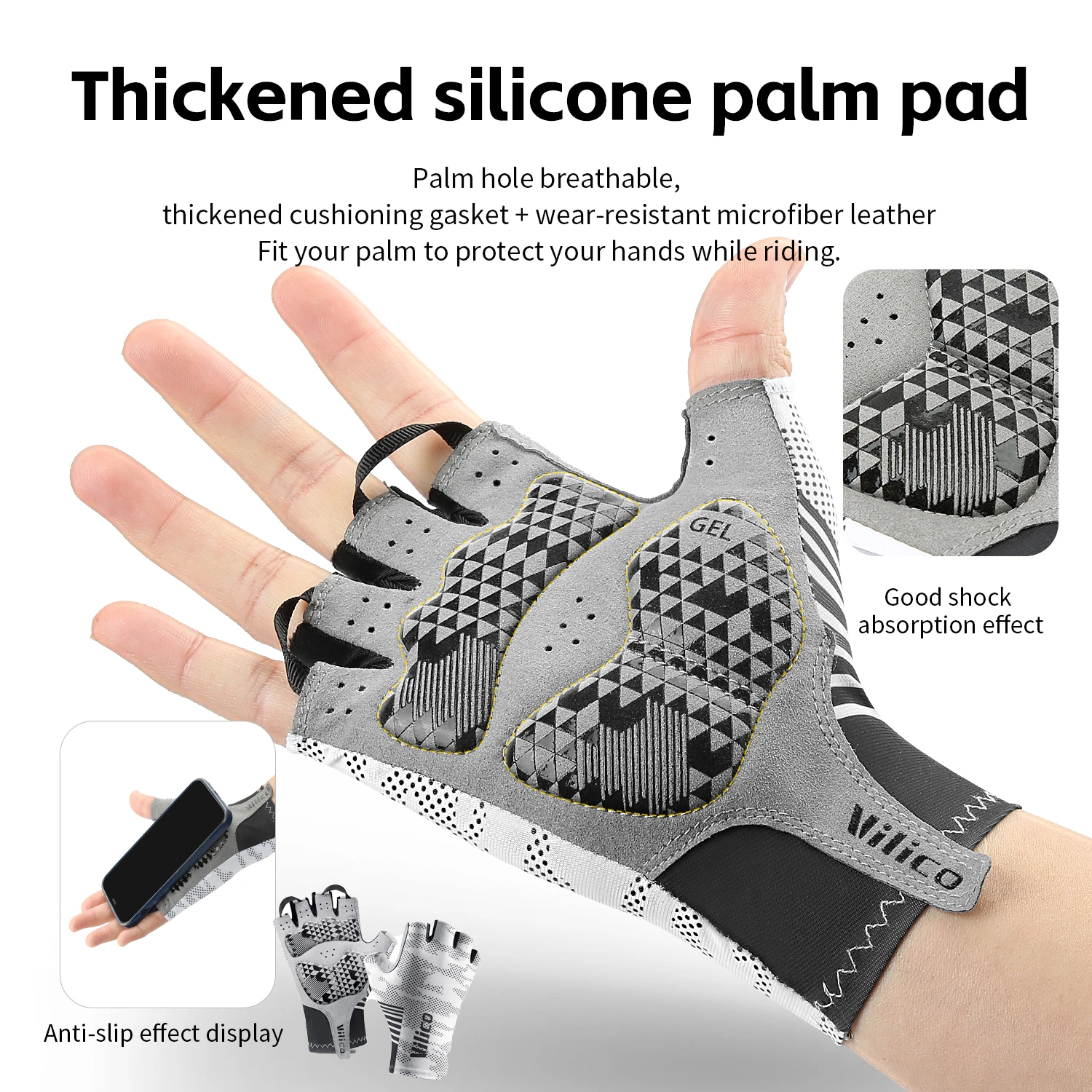 

Летние велосипедные перчатки без пальцев для мужчин и женщин, амортизирующие, дышащие, для горных велосипедов MTB, спортивные аксессуары