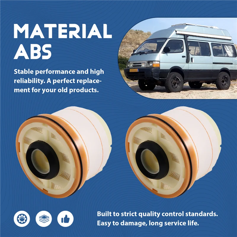 

Ac29-10PCS 23390-0L041 23390-0L030 3390-0L010 23390-0L020 Fuel Filter For Toyota Hiace Hilux Innova Engine