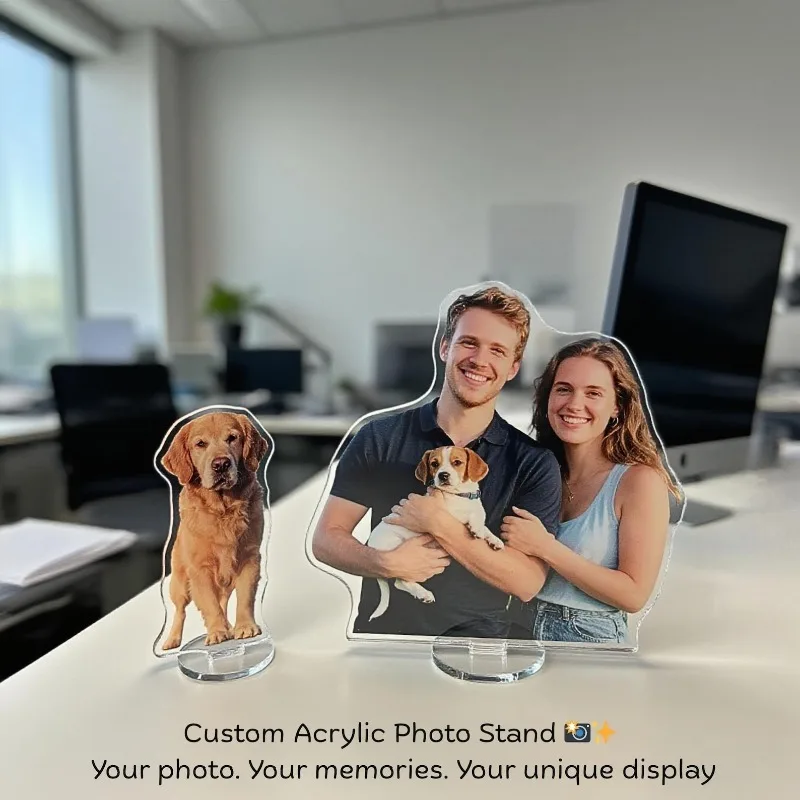 

Custom Photo Acrylic Standee Double sided Acrylic Stand Original Acrylic Handmade Cute Cartoon Anime Ke Pendant Toy Gift