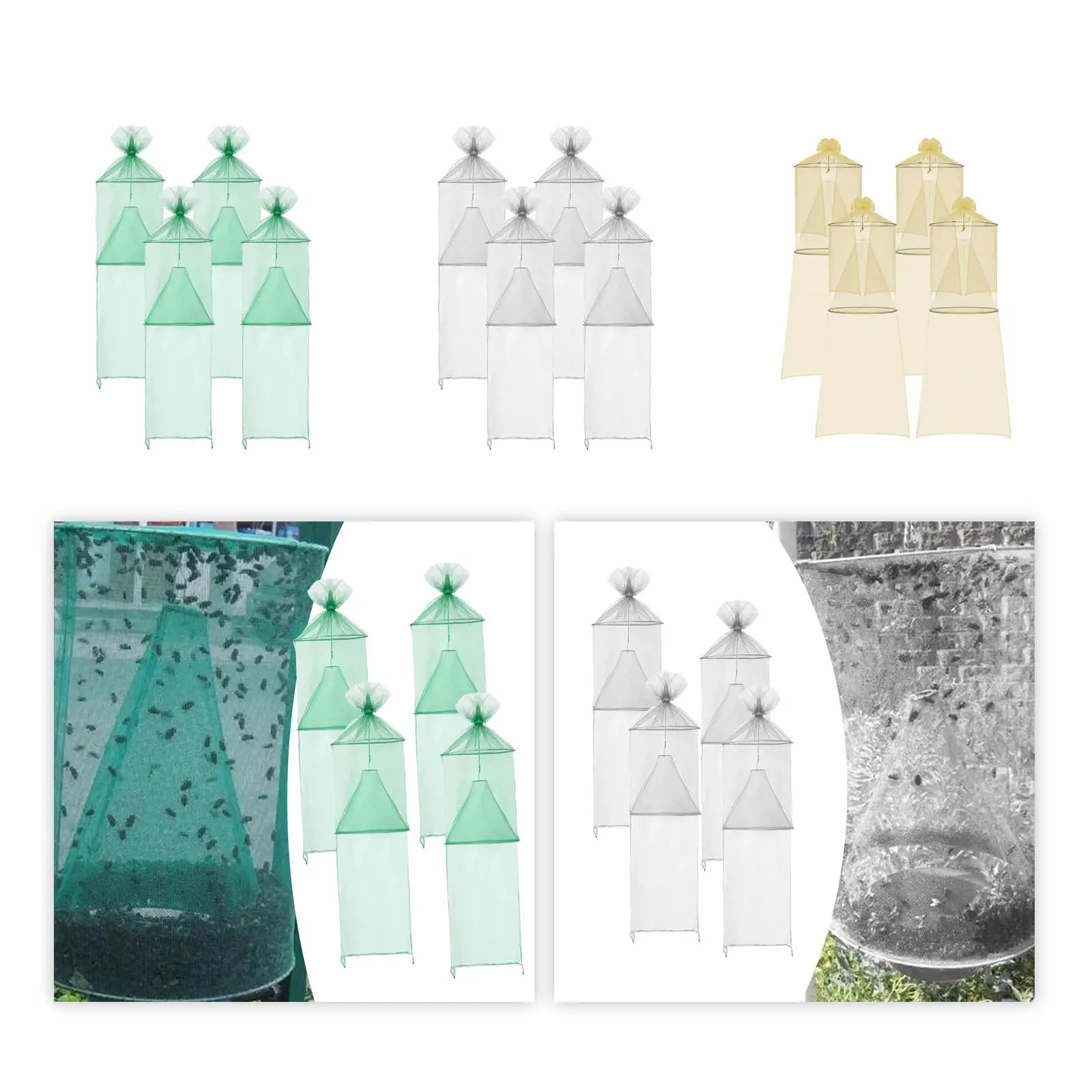 

4x Spotted Lanternfly Easy to Use Mesh Lanternfly Trap for Animals Squirrels