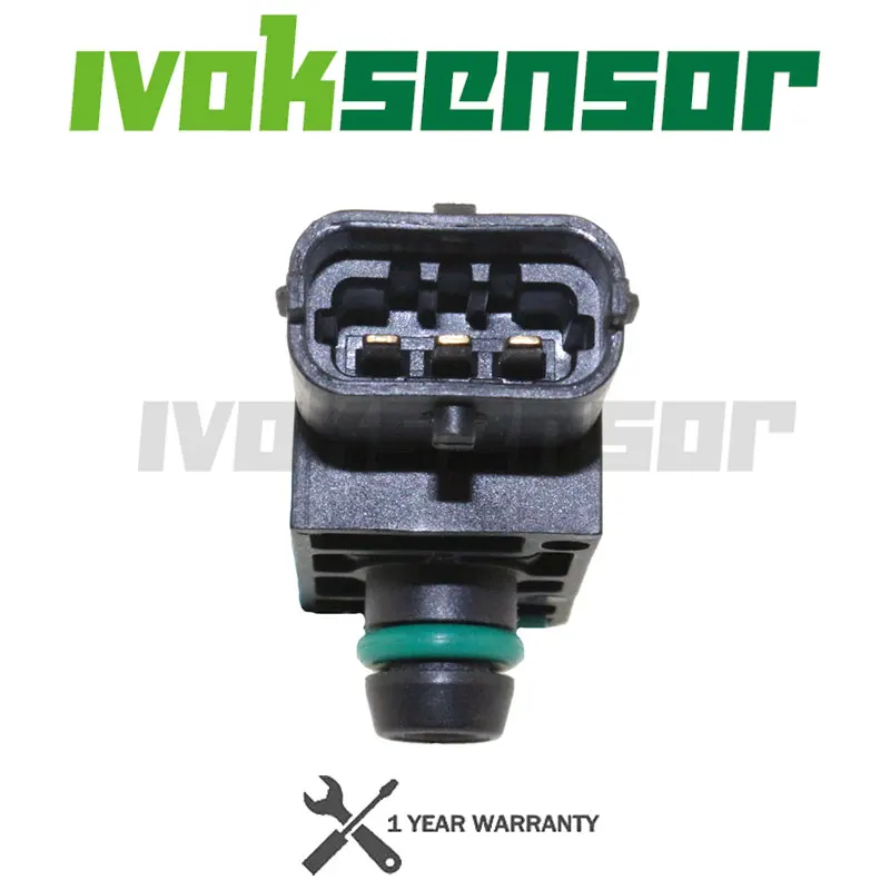 0281002566 MAP Sensor For Renault Latitude Master Megane Scenic Trafic Twingo II III Grand Modus VEL Satis 1.2 1.5 8200168253
