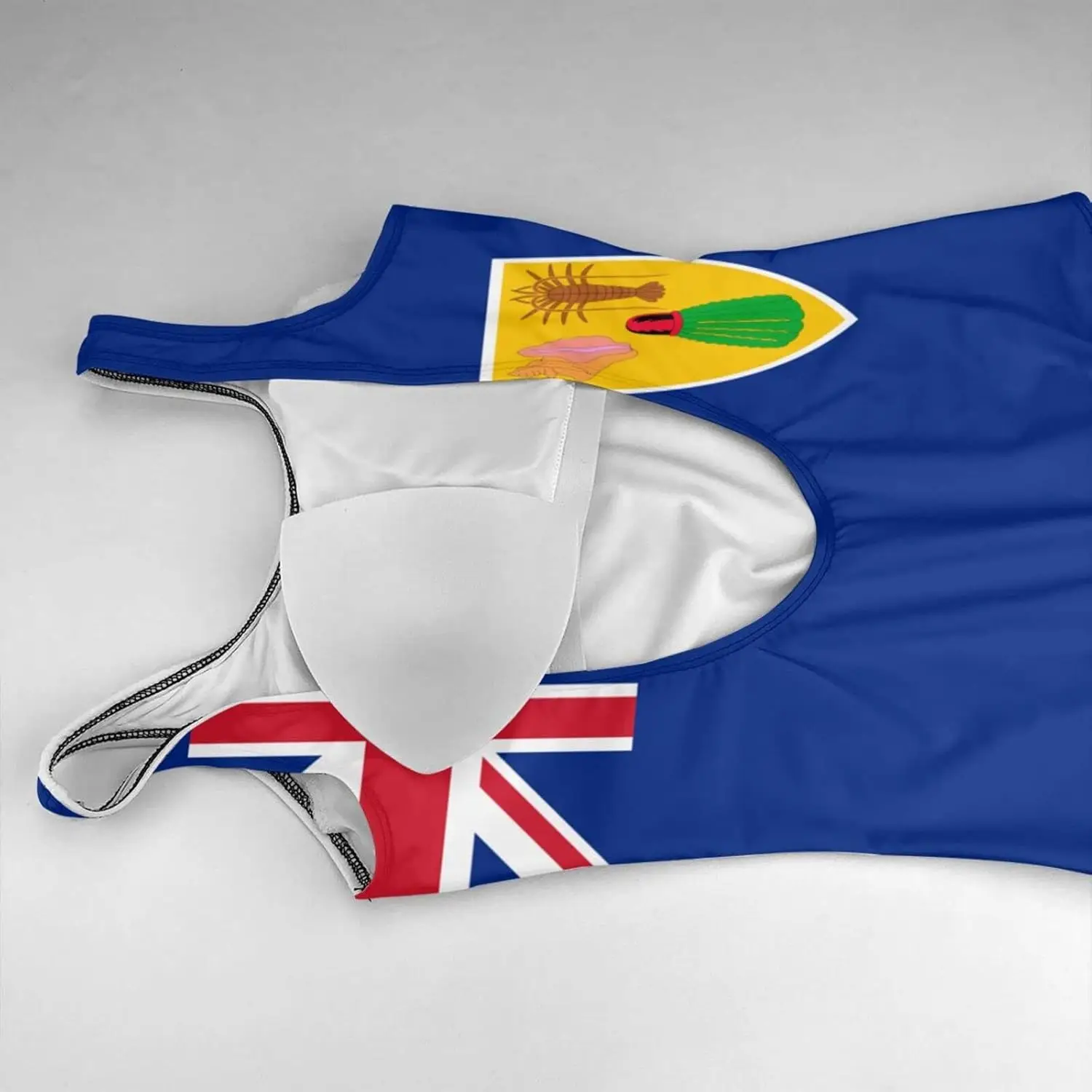 علم تركيا وجزر كايكو المرأة قطعة واحدة المايوه مثير ملابس السباحة موضة ملابس السباحة Monokini بيكيني للشاطئ مجموعات