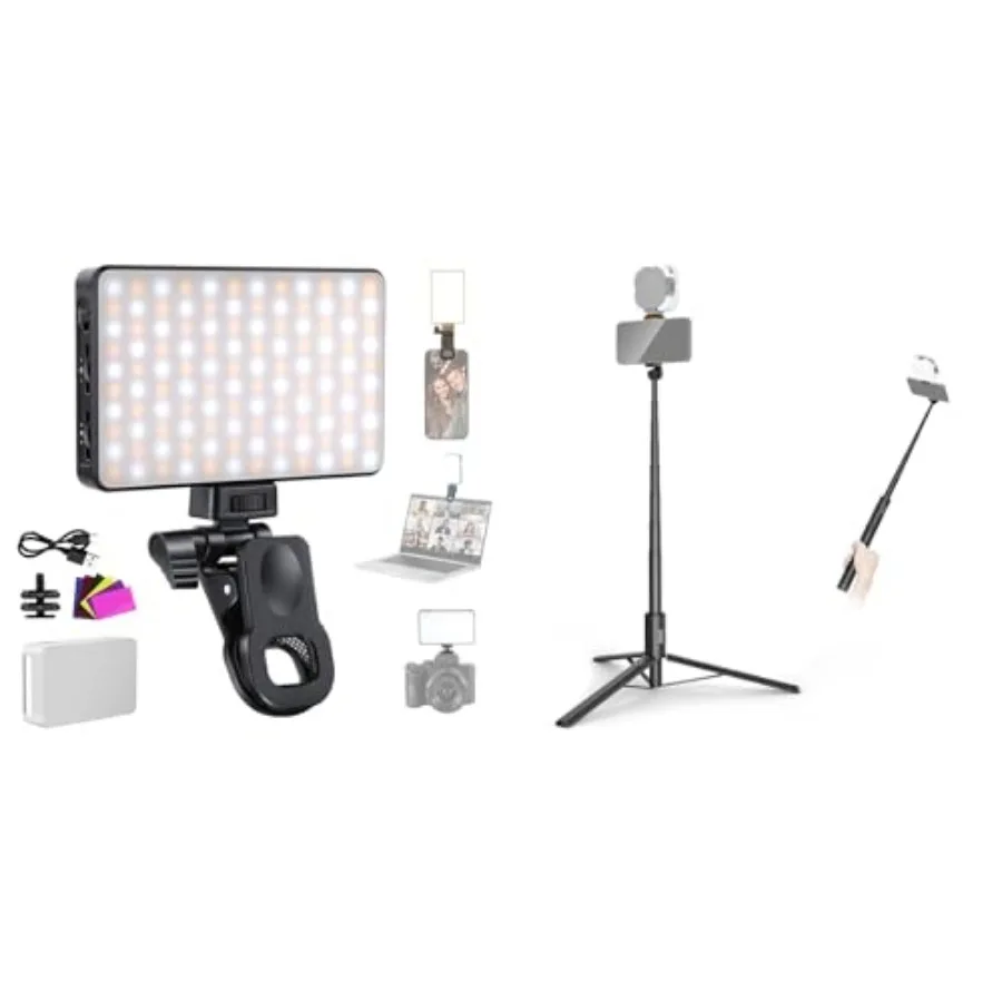 Basics BL120B LED Selfie Phone Light + Entry Level Version PA988 16-71