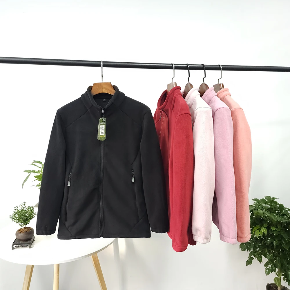 

Thiened Double-sided Fce Windproof Casual Jaet Collar Zipper Youth ex Autumn Winter Outdoor Leisure Coat for Couples