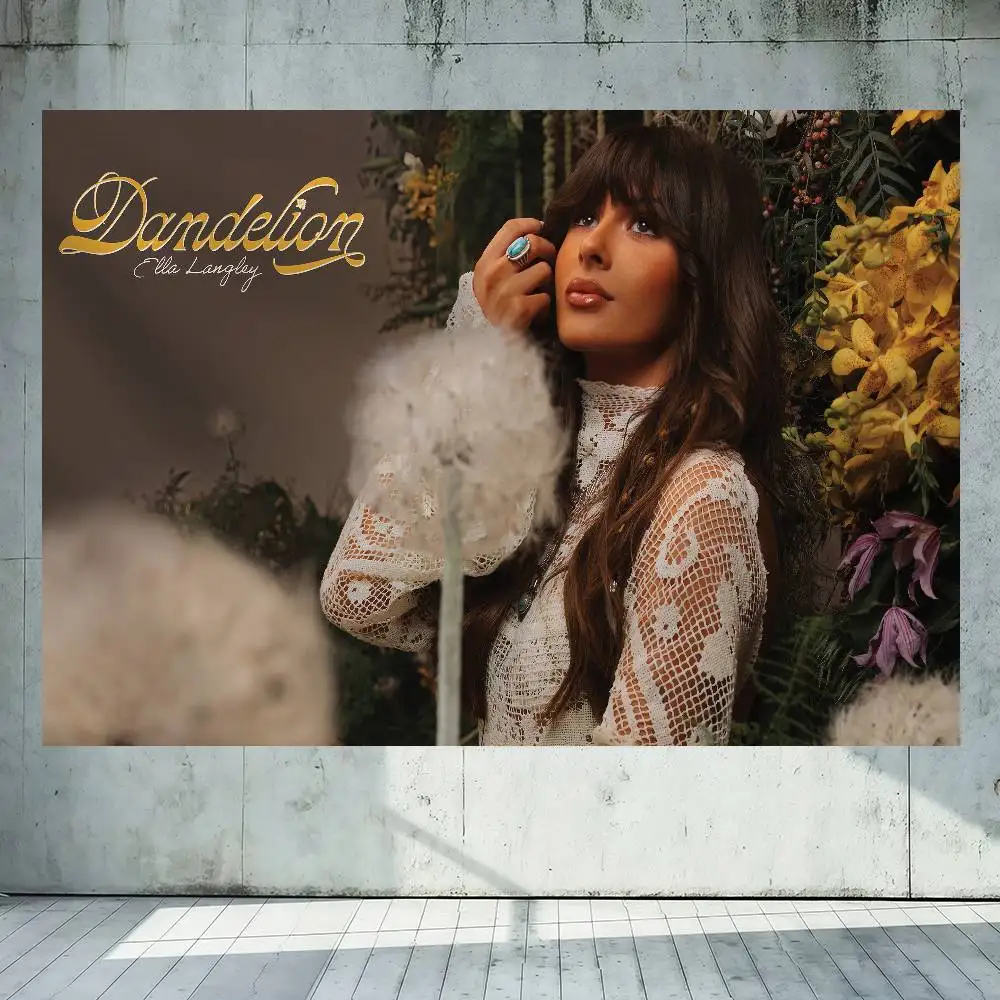 E-Ella Singer Langley Dandelion 150x200cm 60x90cm Flag Decoration Outdoor Picnic Party Home Camping Party Art Hanging Banner