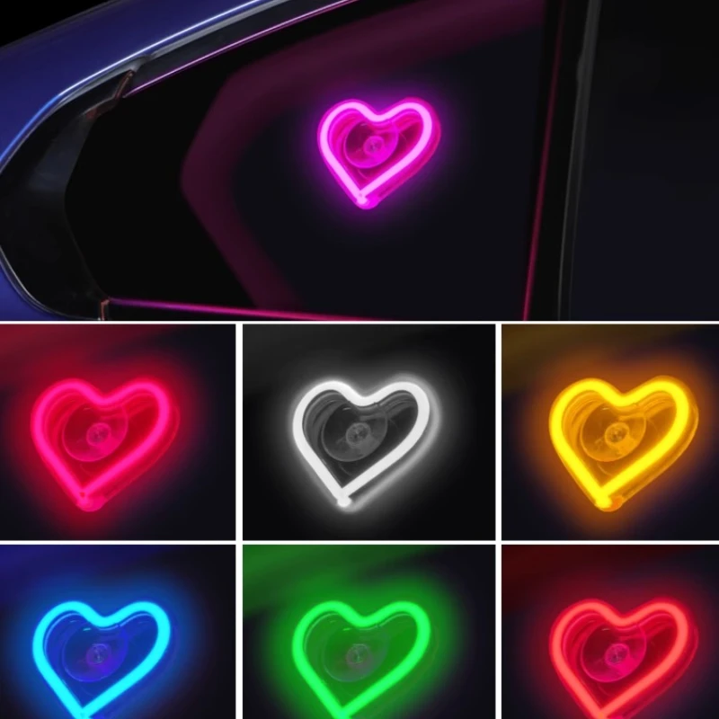 

Car triangle window love light