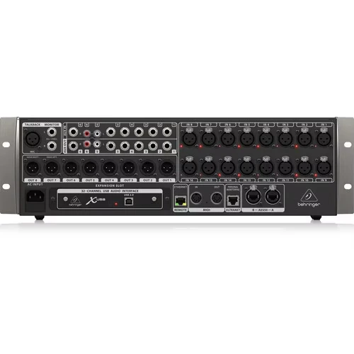 Behringer X32 RACK 16 x 8 Digital Rack Mixer 48-Channel Digital Snake Ready via AES50 High-Resolution 5