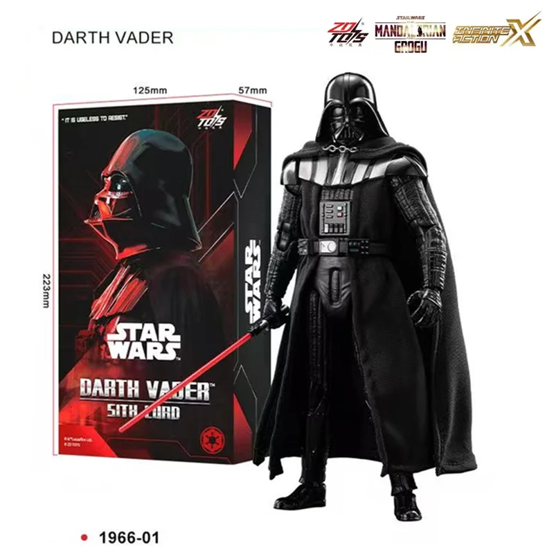 Zd Toys 1/10 Star Wars Darth Vader Stormtrooper Luke Skywalker Grogu The Mandalorian Action Figure  Model Figure Collectible Toy view 3