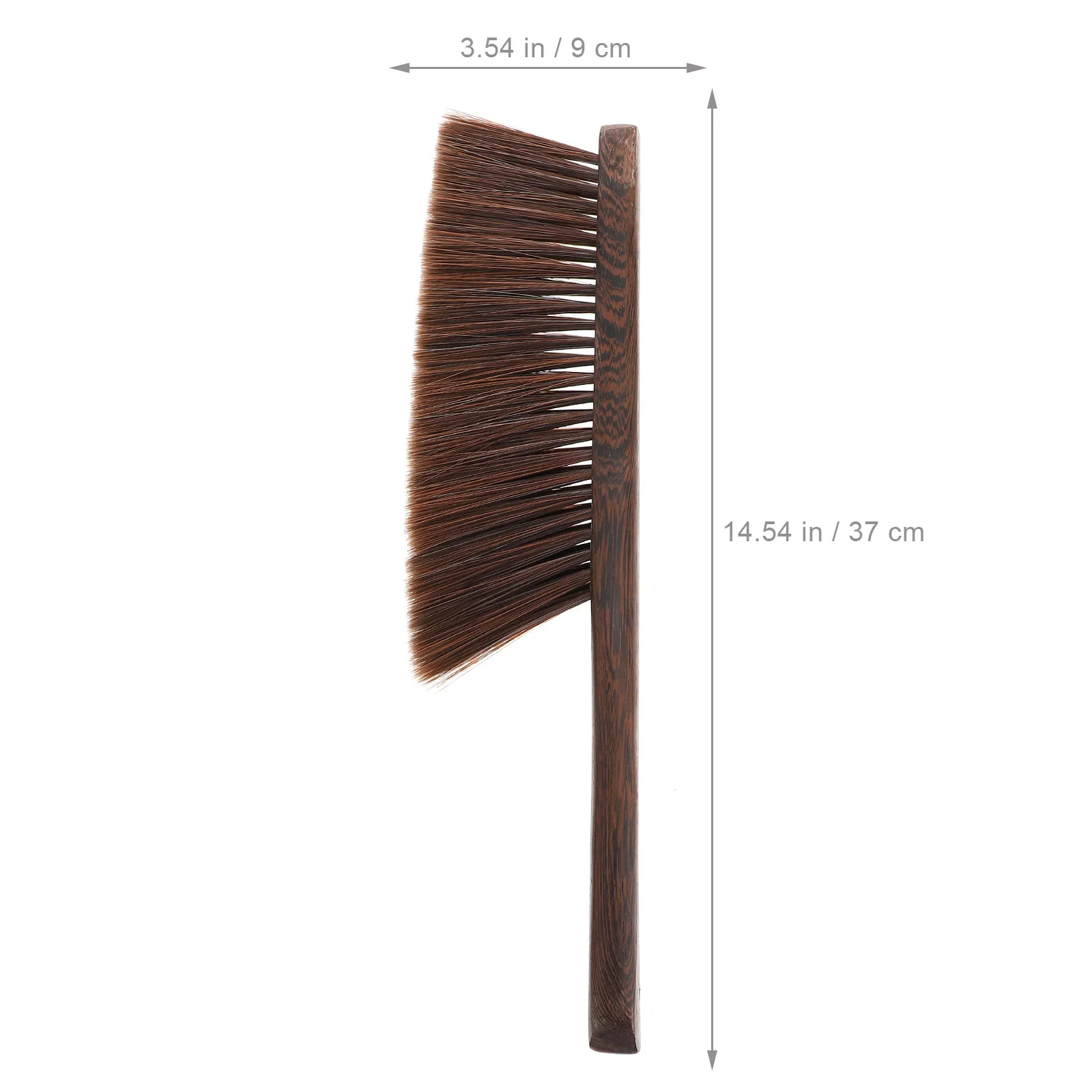 Beekeeping Brush with Solid Wood Handle and Soft Bristles for Hive Maintenance and Bee Removal