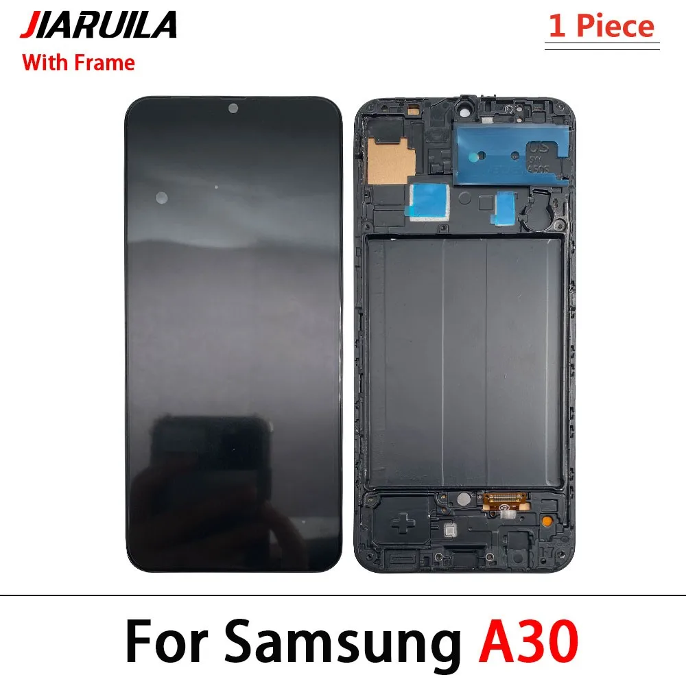 LCD Display Touch Screen Digitizer With Frame Repair For Samsung A53 5G A22 A51 A12 A02S A01 A10S A20 A20S A70 A50S A32 4G A21S