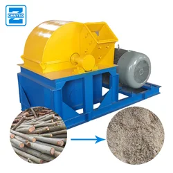 diesel Portable small hammer mill wood branch crusher wood chipper shredder machine for wood pellet pallet