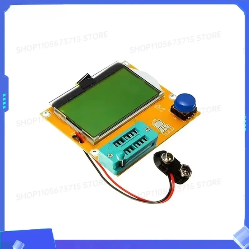 for LCR-T4 ESR Meter Transistor Tester Diode Triode Capacitance SCR Inductance for MOS/PNP/NPN LCR 12864 LCD Screen Tester