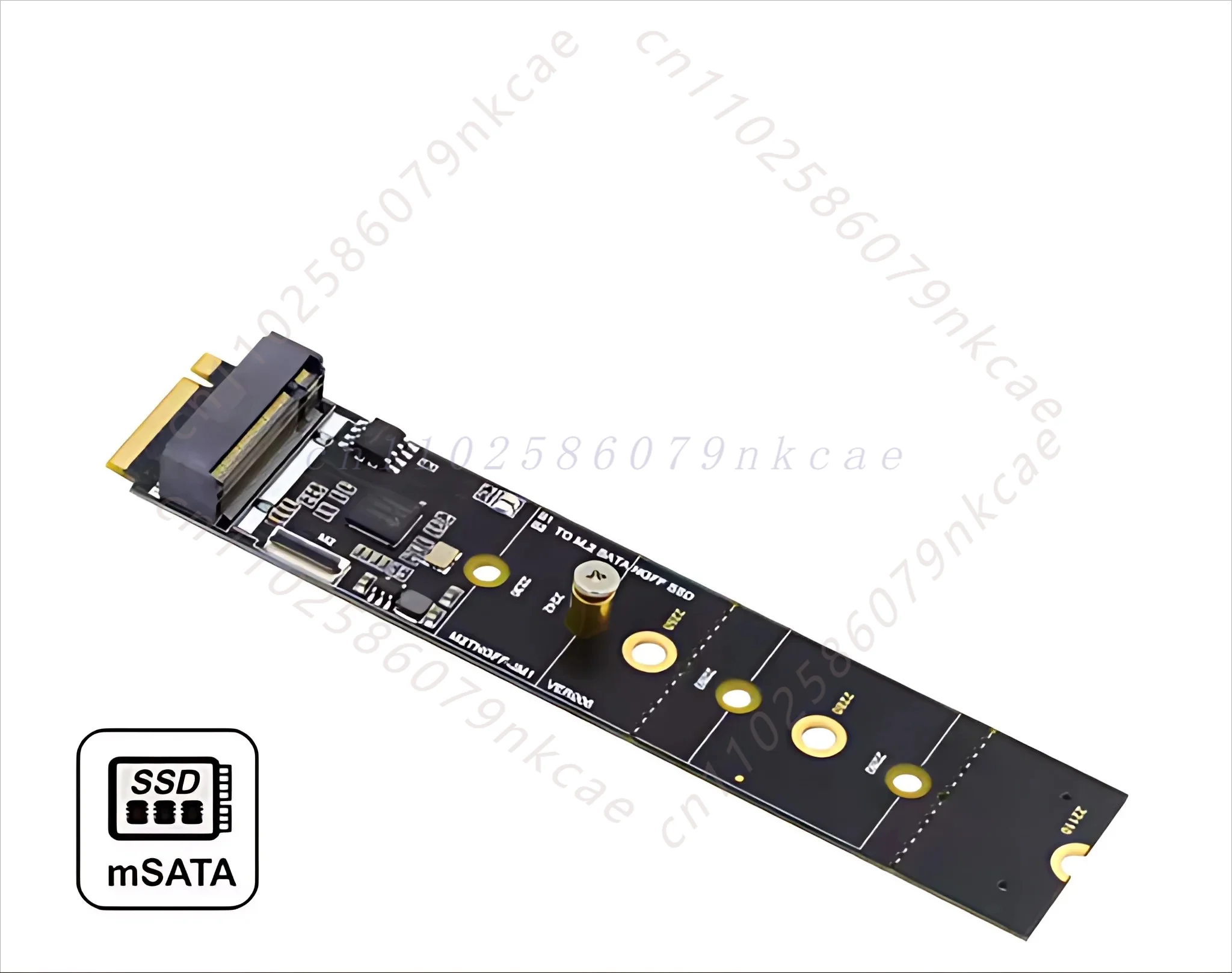 M.2 SATA NGFF to M.2 NVMe Protocol Converter Adapter Card For SSD Expansion Board