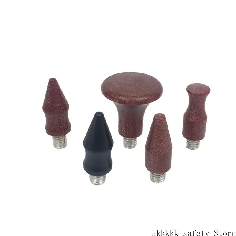 

XXFF Pack of 5 Car Dent Repair Tool Heads Tip Dent Hammer Replacement Head
