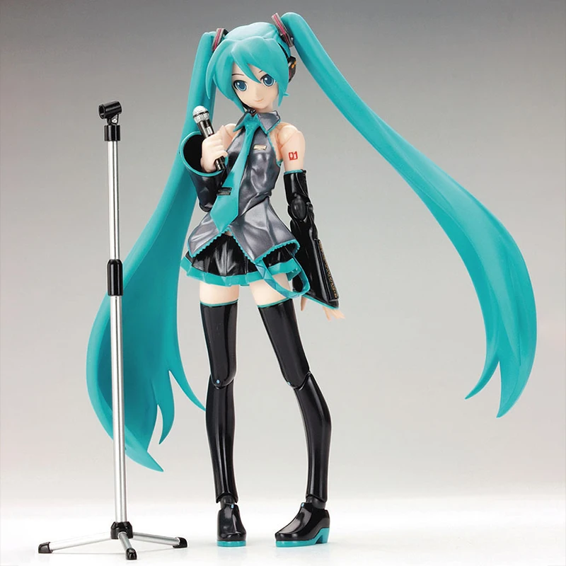 

14CM Anime Action Figure Figma 014 Onion Hatsune Miku Kawaii Pvc Peripheral Model Doll Figurals Collect ornaments Toys gifts