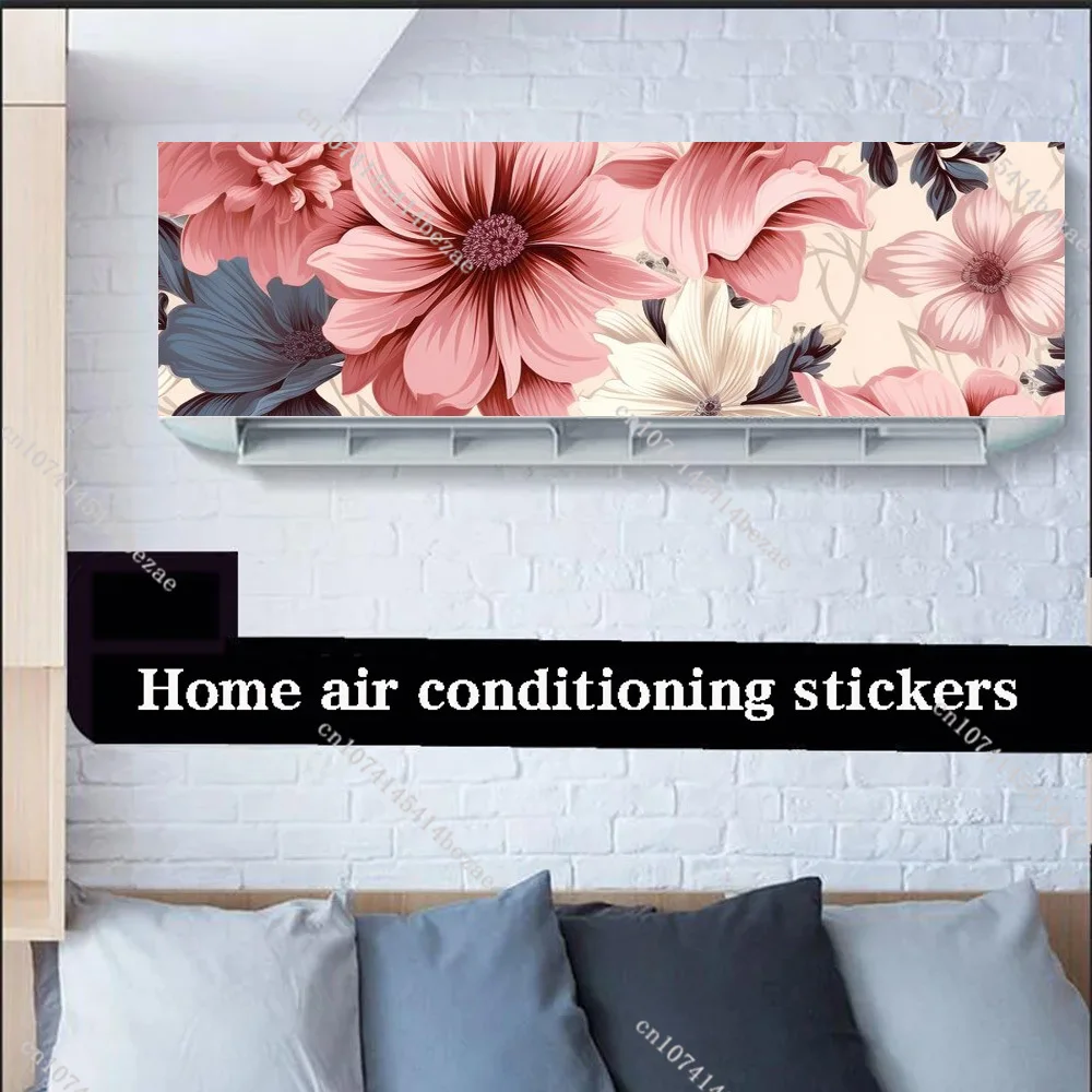 Graffiti Style Air Conditioner Stickers Old-fashioned Air Conditioner Renovation Decorative Stickers PVC Anti-fouling Posters