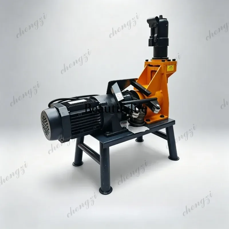 Electric Hydraulic Steel Pipe Grooving Machine Metal Tube Slotting Equipment Mini Pipeline Roll Groover For Construction Site