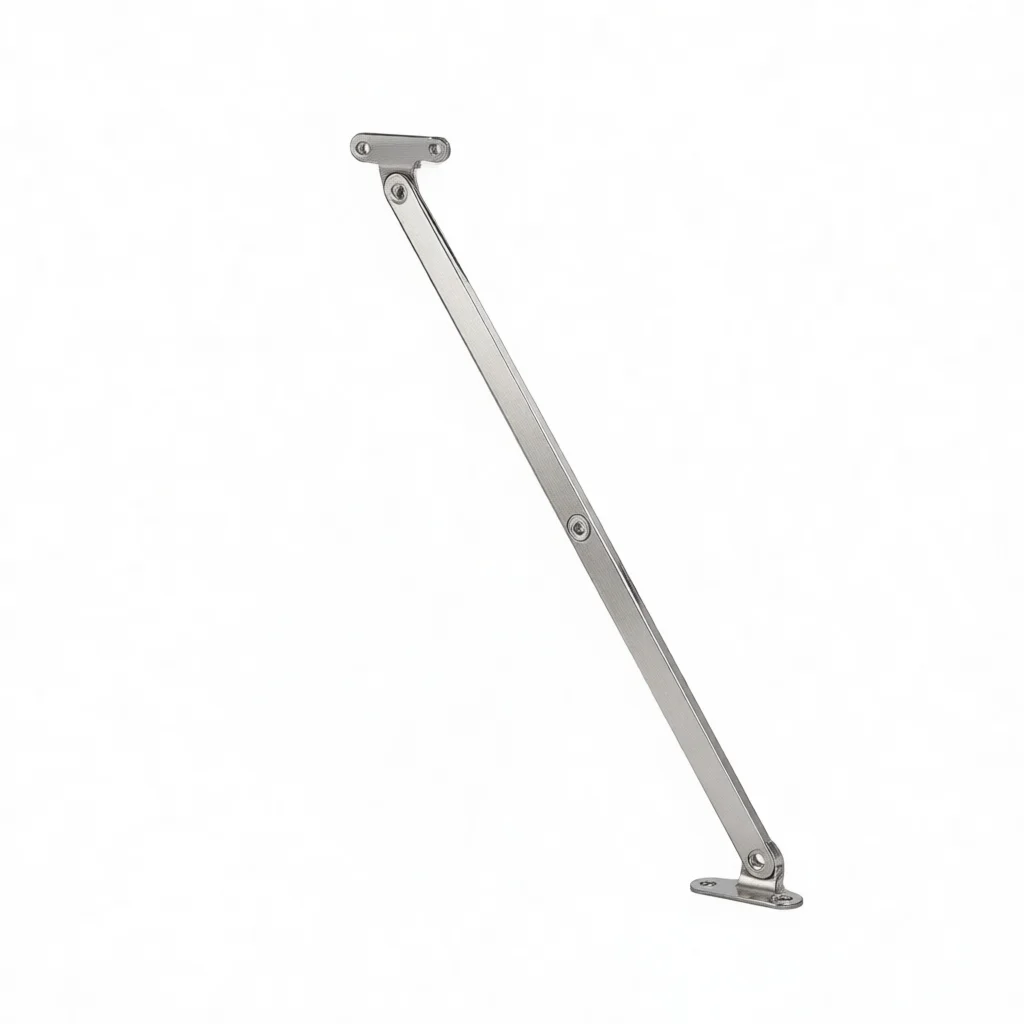 Stainless Steel Furniture Hardware Cabinet Door Support Rod Folding Hinge Kitchen Cupboard Hydraulic Lift Mechanism