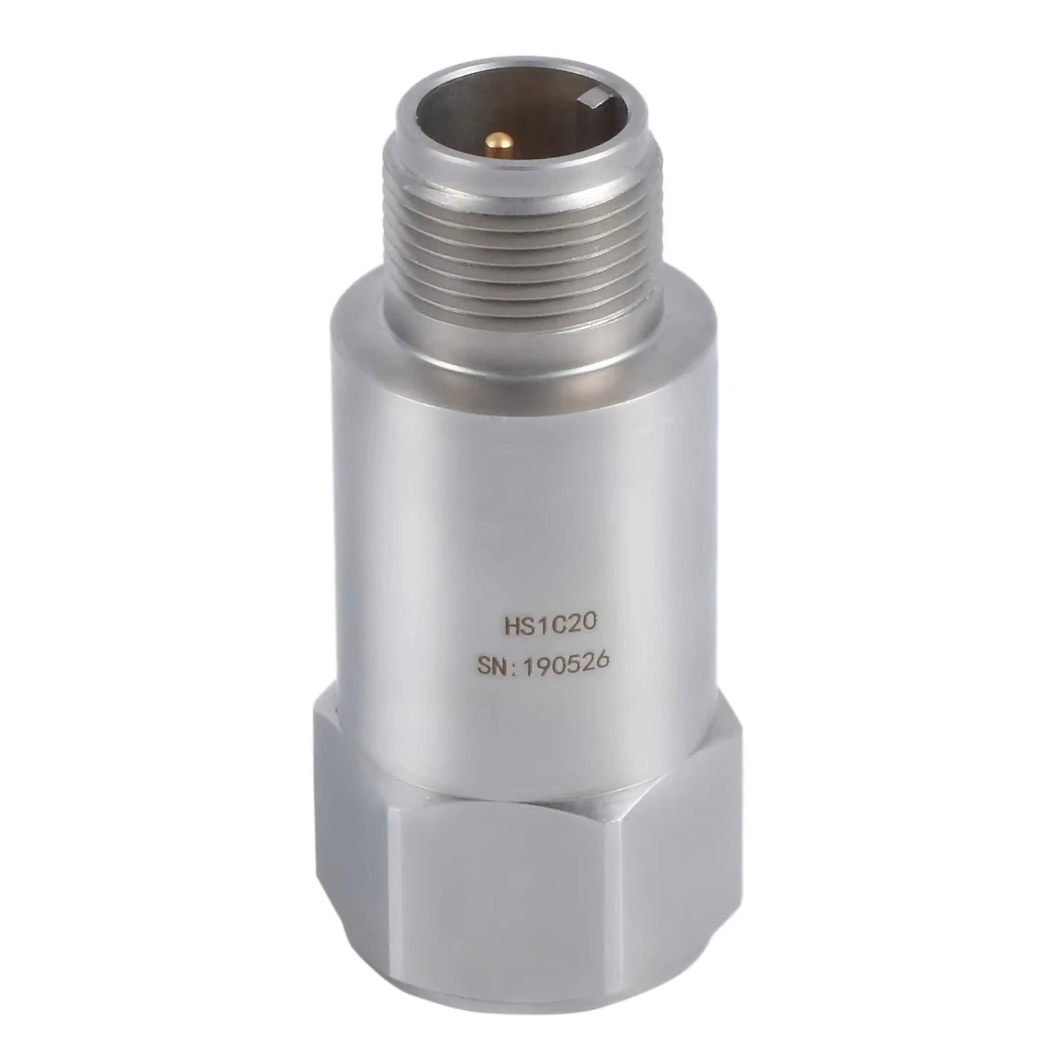 

HJSensor HS1C Stainless Steel Accelerometer Piezoelectric Speed Transducer Vibration Sensor