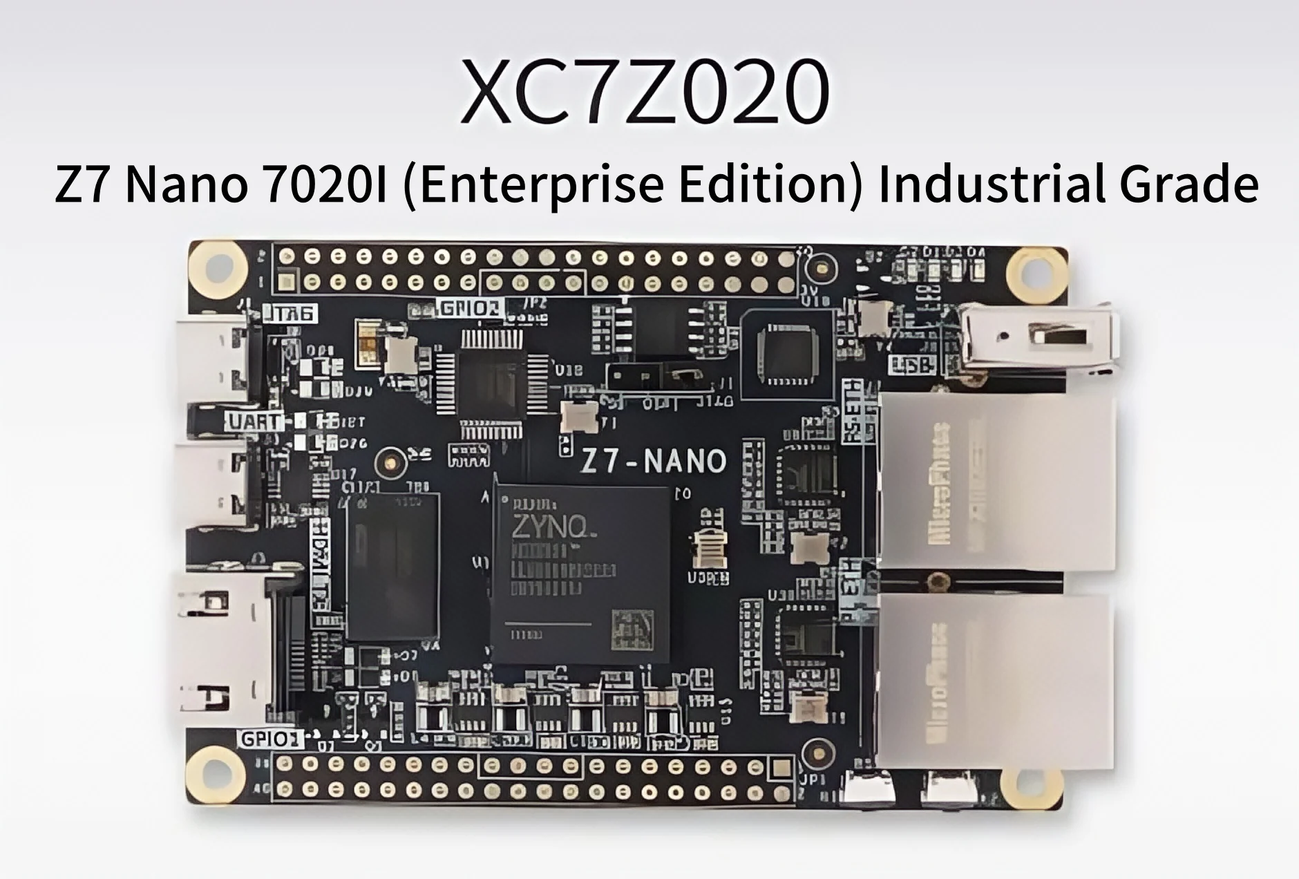 บอร์ดพัฒนา FPGA Z7-Nano XILINX บอร์ดหลัก ZYNQ รุ่น 7020 7010 PYNQ พอร์ตเครือข่ายคู่