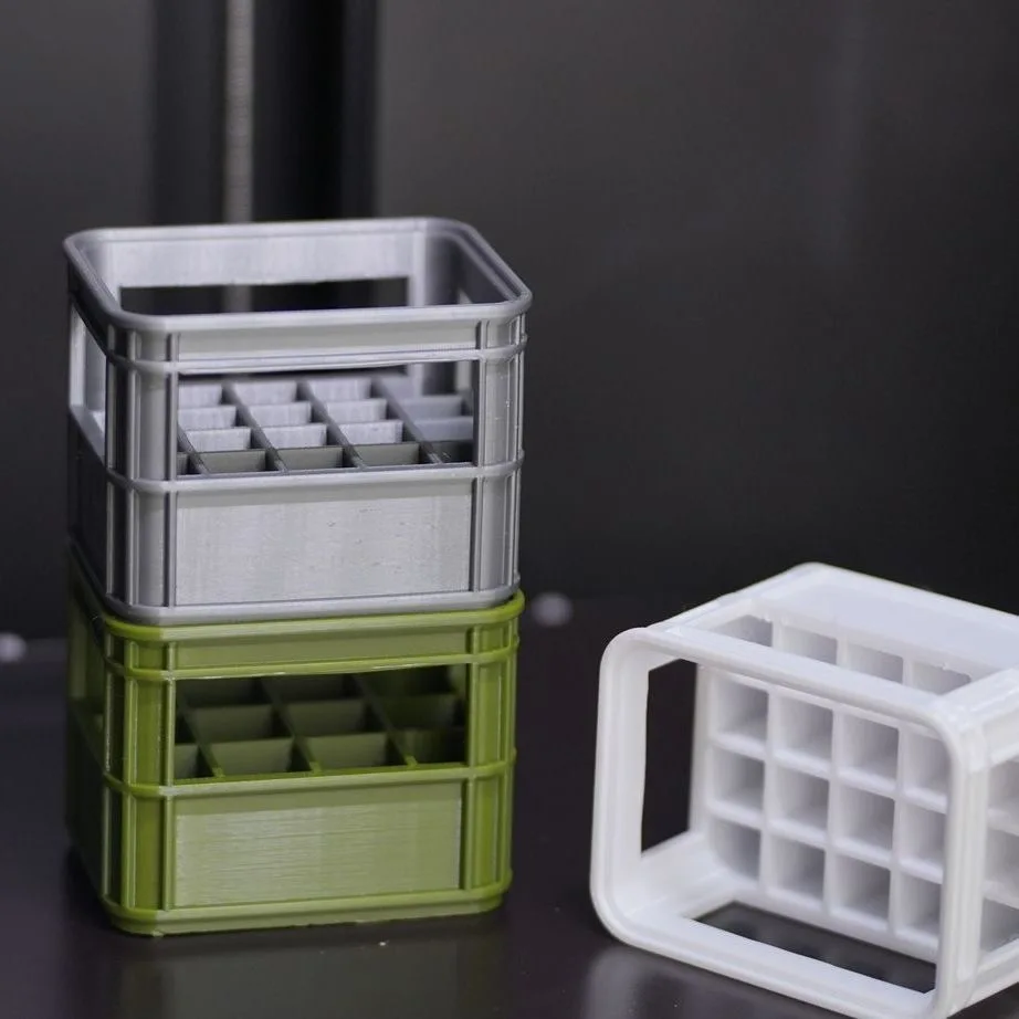 

3D Printed Battery Storage Box DIY Beer Box Aa&Aaa Creative Battery Stackable Storage Basket Storage Box