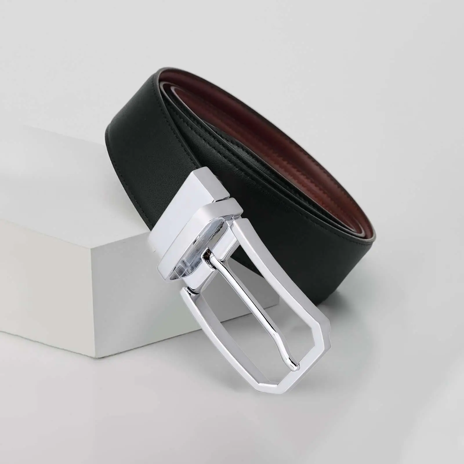 3x رجل حزام مشبك دبوس مشبك الثقيلة المعادن قسط ل 3.3 سنتيمتر-3.5 سنتيمتر عرض حزام الجلود الحرفية العملي الكلاسيكي استبدال