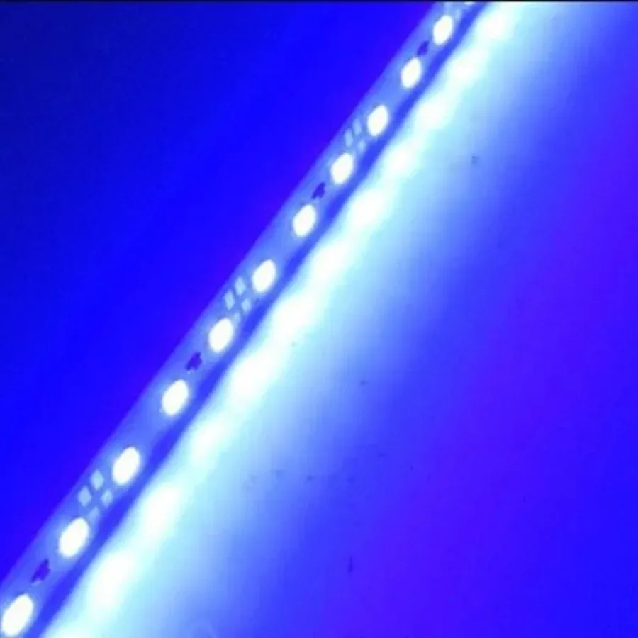 100pcs/lot 36leds/0.5m LED Hard Rigid Strip 4300k White Pink Red Blue Green DC12V Non-waterproof LED Rigid Strips