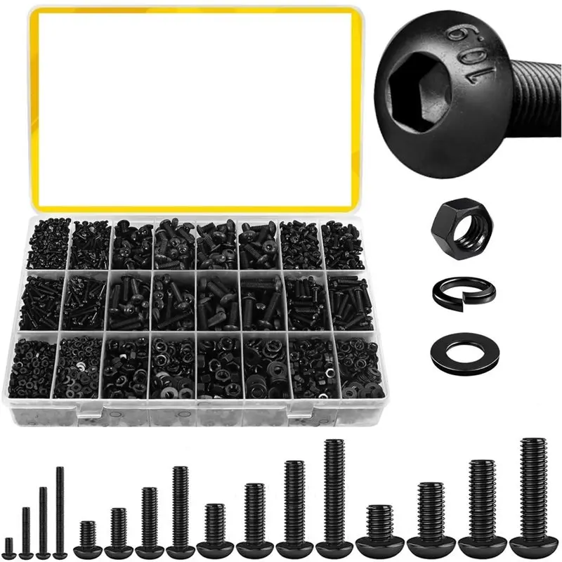 ¡oferta-a34r-juego-de-tornillos-de-maquina-con-cabeza-hexagonal-kit-surtido-de-2200-tornillos-metricos-m2-m3-m5-con-tuercas-incluidas