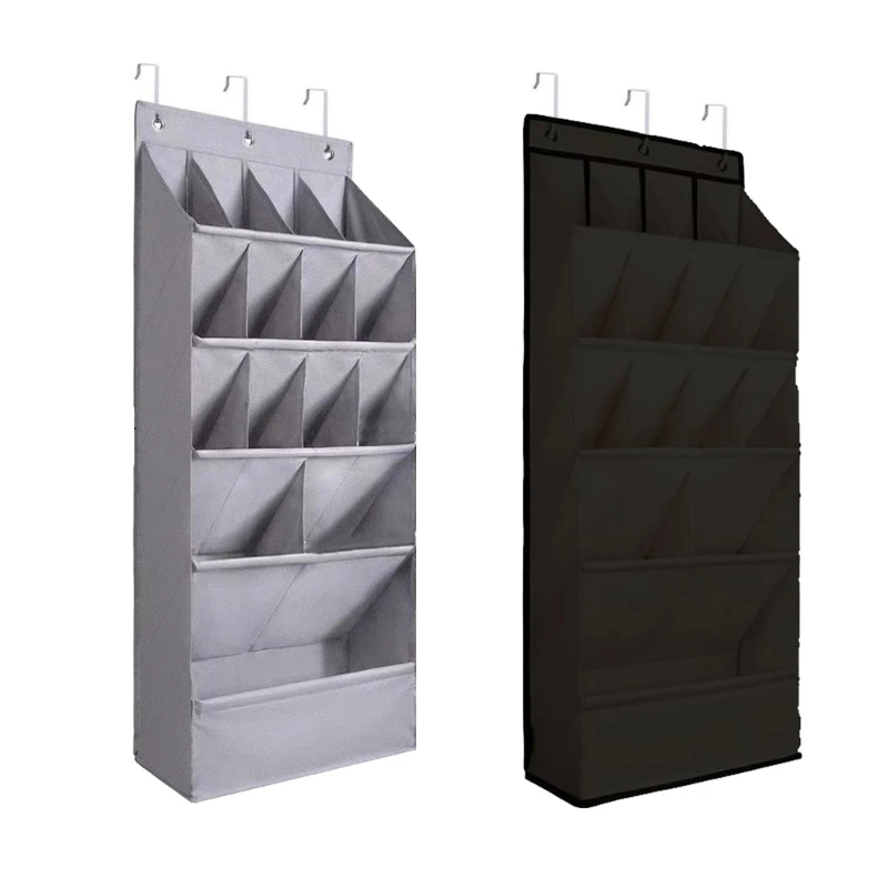 

Multifunctional 15 Pocket Shoe Organizers for Over the Door Use in Dorms