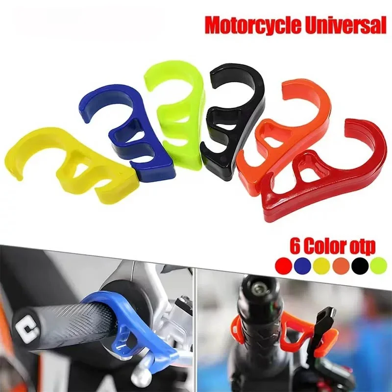 Motorcycle electric vehicle and bicycle modification accessories brake hooks safety buckles brake hook attachments slope parking