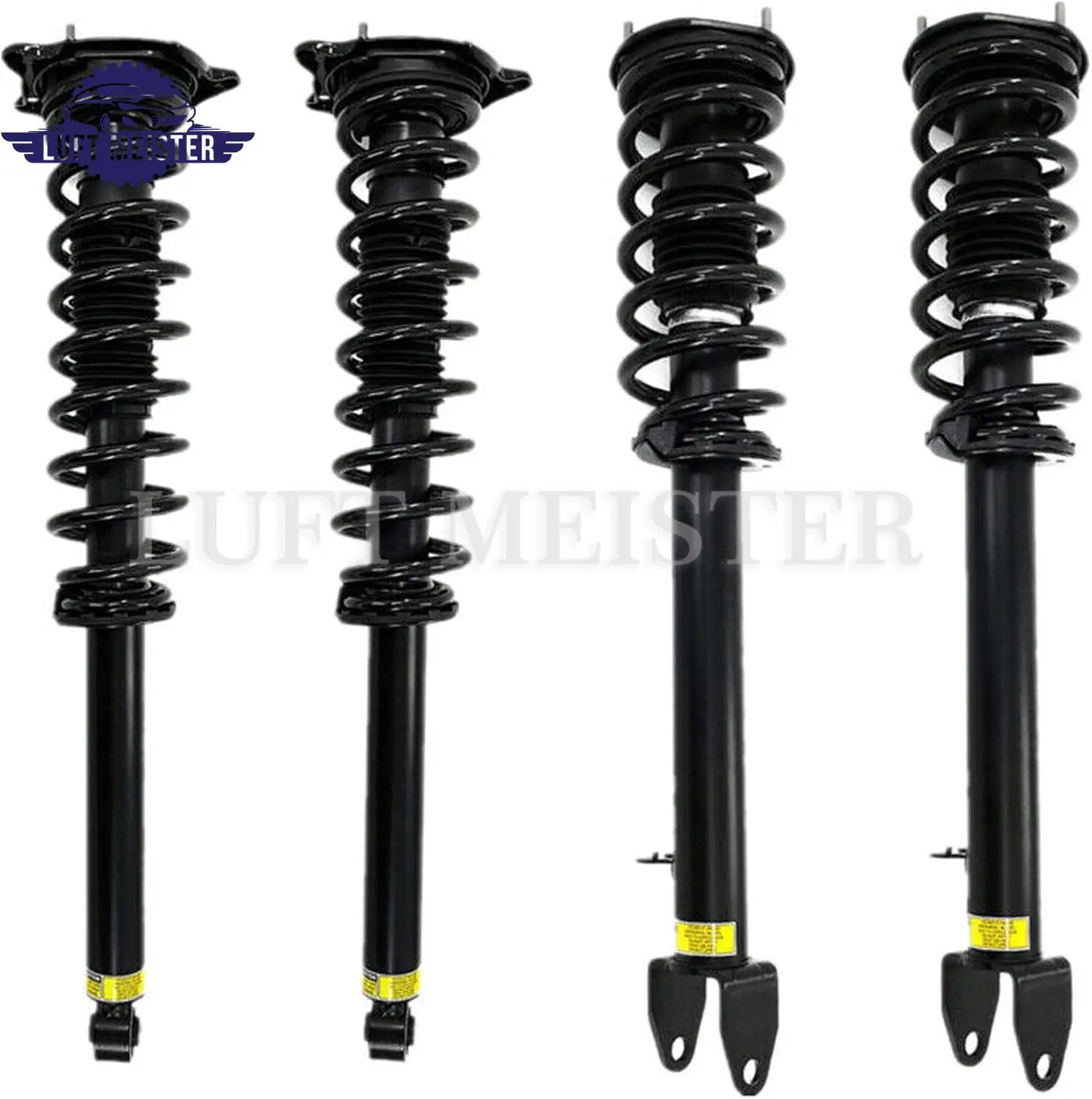 4X Front & Rear Absorber Shock Struts w/ Coil Spring For Tesla Model S 2011-2016 1015619-00-A 1015619-00-B 1015620-05-B 101561