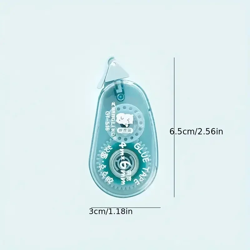 4mx6mm Double Sided Adhesive Paper Tape Dot Liner Tape Glue For Scrapbooking Crafts Decor Office School Supplies Stationery