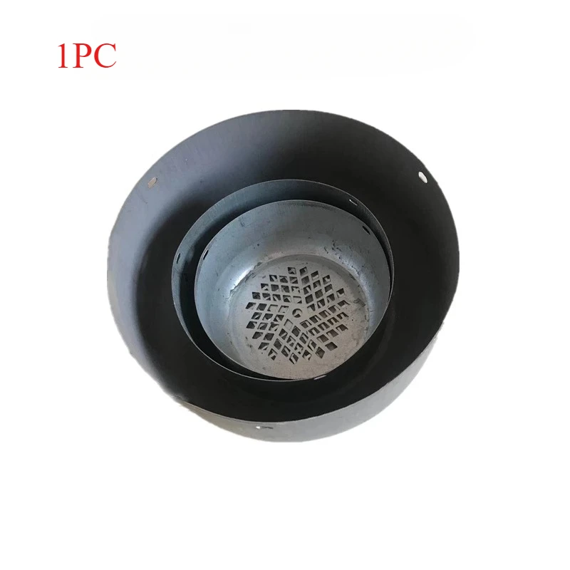 1 قطعة مروحة المحرك الكهربائي القلنسوة لغطاء مروحة المحرك استبدال أجزاء الحديد مروحة المحرك الكهربائي غطاء الحديد