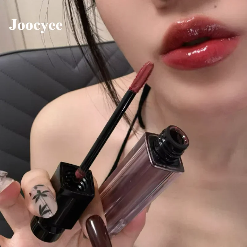 

Joocyee Watery Gloss Mirror Essence Lip Glaze Collagen Moisturizing Transparent Bright Glass Lips Makeup