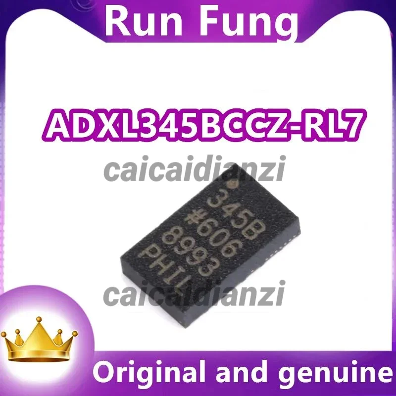 10Pcs/Lot  New Original  ADXL345BCCZ-RL7 ADXL345BCCZ LGA-14  Accelerometer X, Y, Z Axis ±2g, 4g, 8g, 16g 0.05Hz ~ 1.6kHz