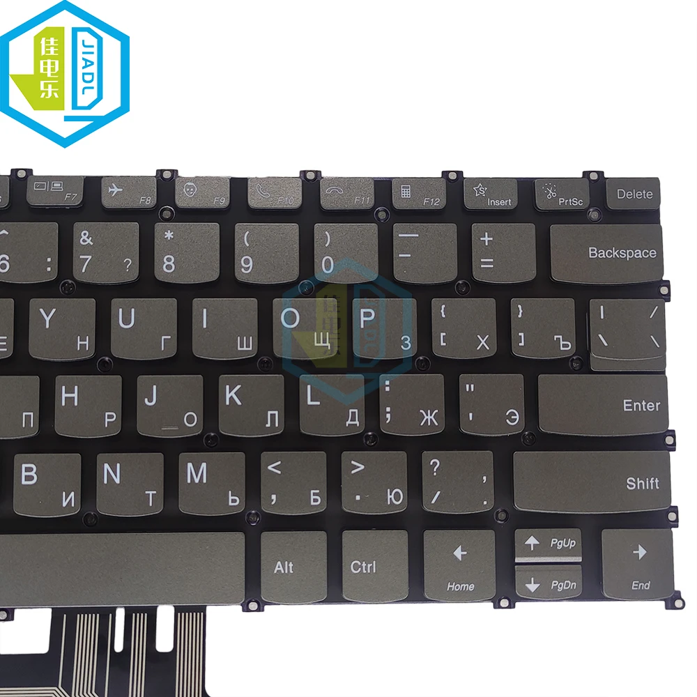 Imagem -02 - Russo Russo Teclado do Laptop com Luz de Fundo para Lenovo Ideapad 514iil05 14alc05 ar 14 Ioga s7 Pro-14itl5 Pro-14ai5 14ai5 7-14are05