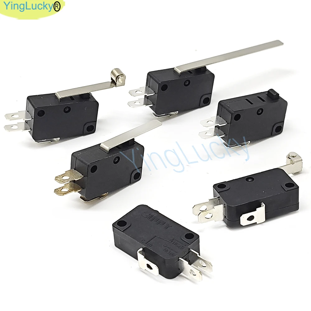 

10pcs Original ZIPPY Micro Switch 3pin 4.8mm terminals microswitches for ZIPPY Joystick, HAPP style button, Arcade Coin machine