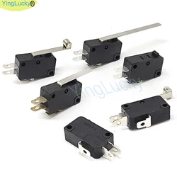 10pcs Original ZIPPY Micro Switch 3pin 4.8mm terminals microswitches for ZIPPY Joystick, HAPP style button, Arcade Coin machine
